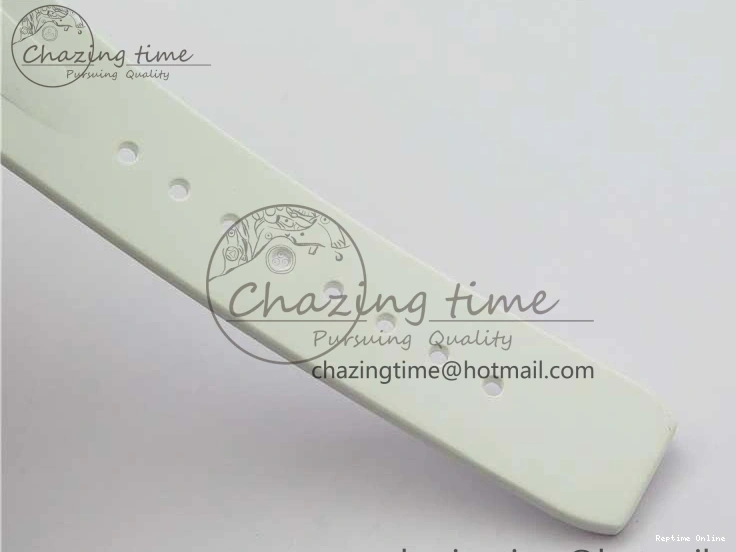 0128 Submariner Phantomlab Transparent KZF Best Edition Blue Fruit Dial on White Rubber Strap VR Classic 2563